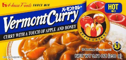House Foods House foods, vermont curry soup mix, apple & honey packshot