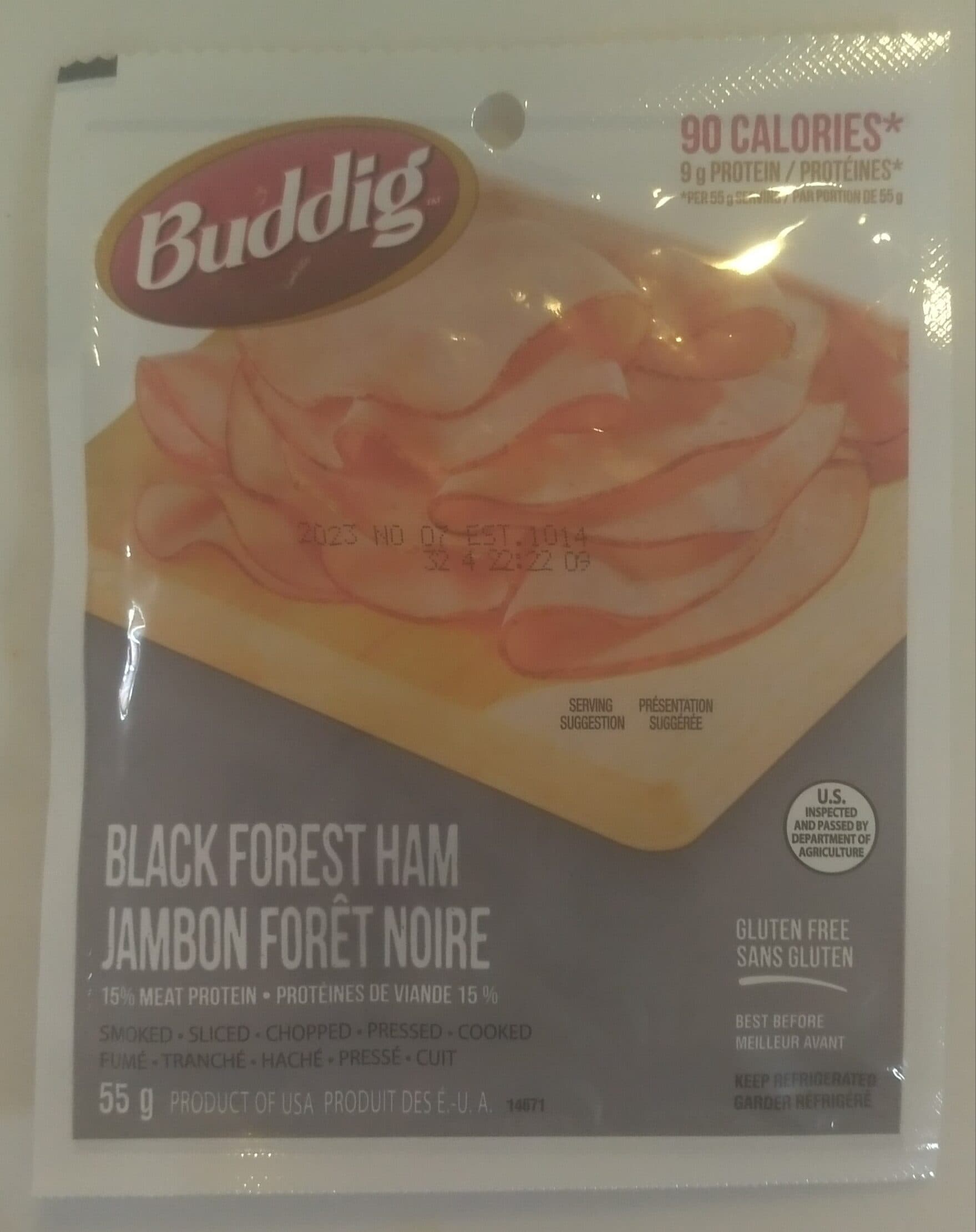 Buddig Black Forest Ham packshot