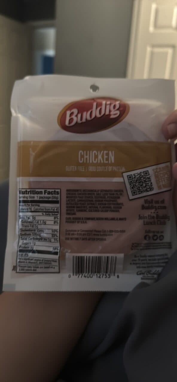 Buddig Chicken packshot
