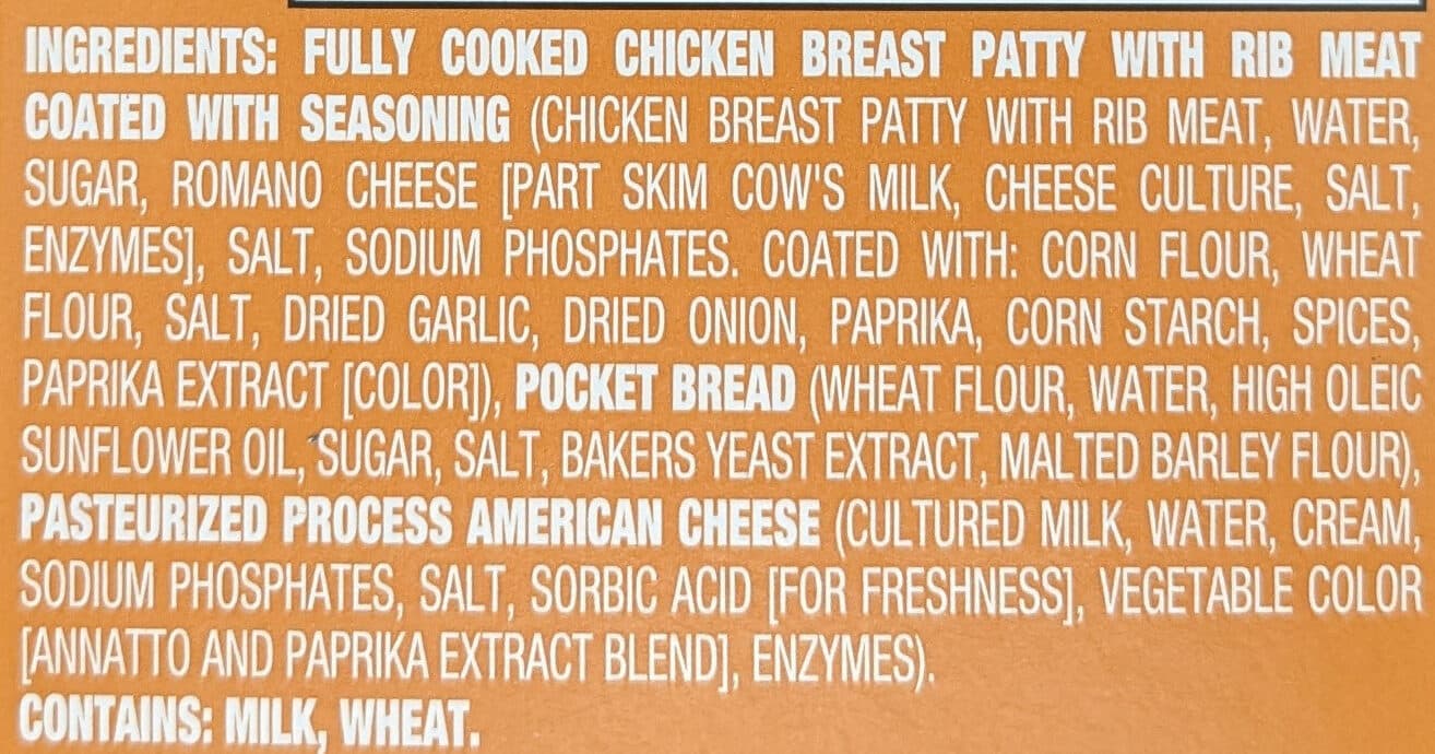 Sandwich Bros. Chicken Melts packshot