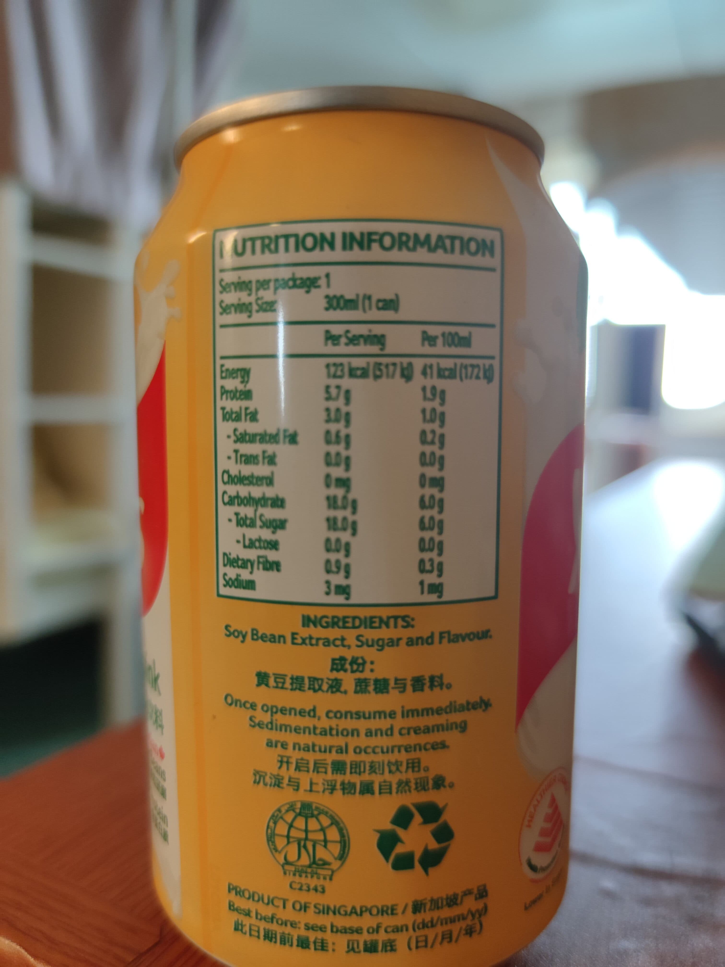 Yeo's Soy boisson auy soja packshot