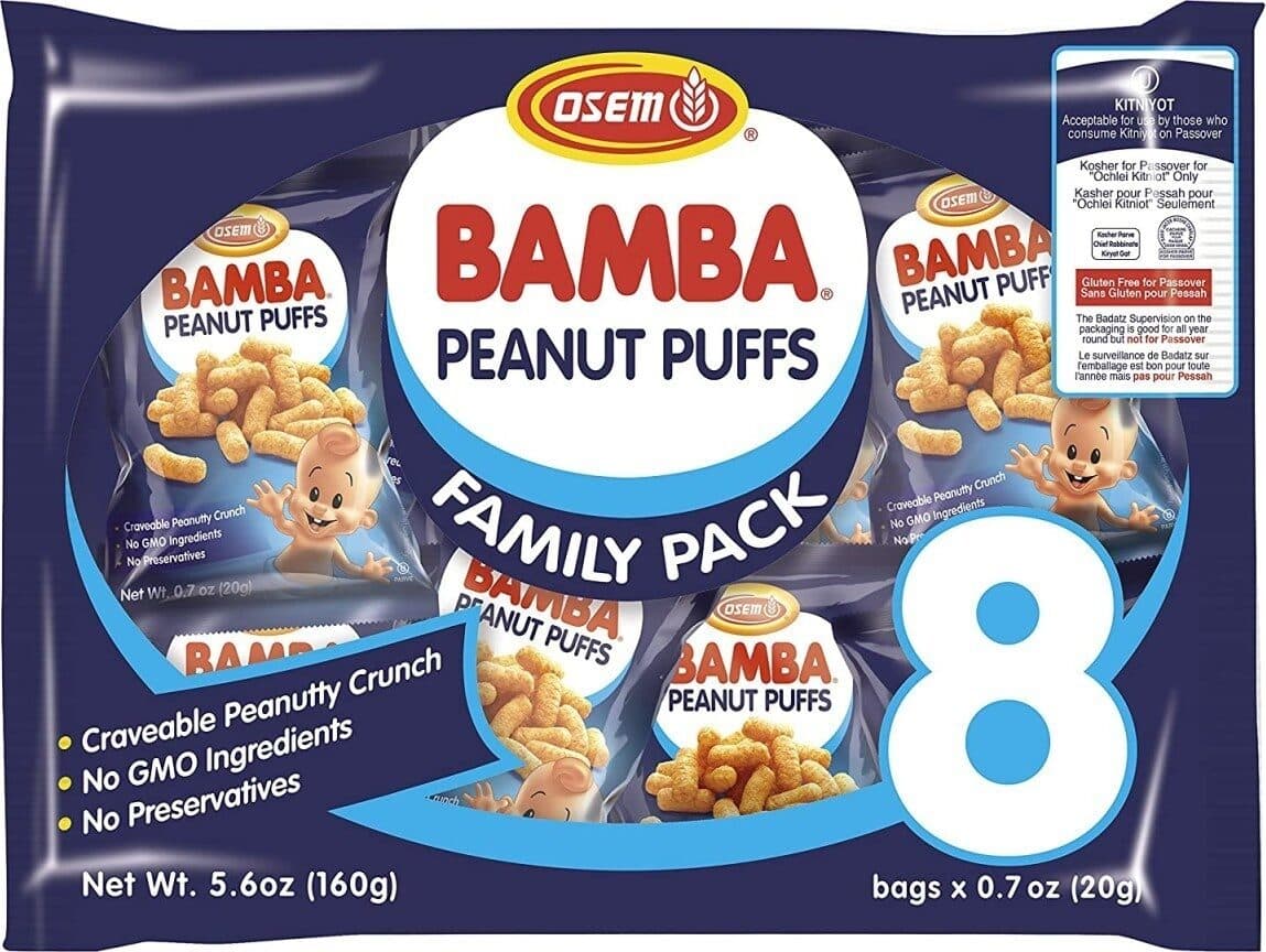 Open Food Facts Bamba peanut snacks for babies all natural baby packshot