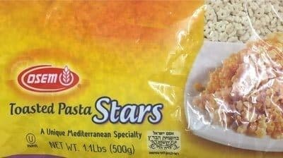 Osem Osem Toasted Pasta Stars, 1.1 LB packshot