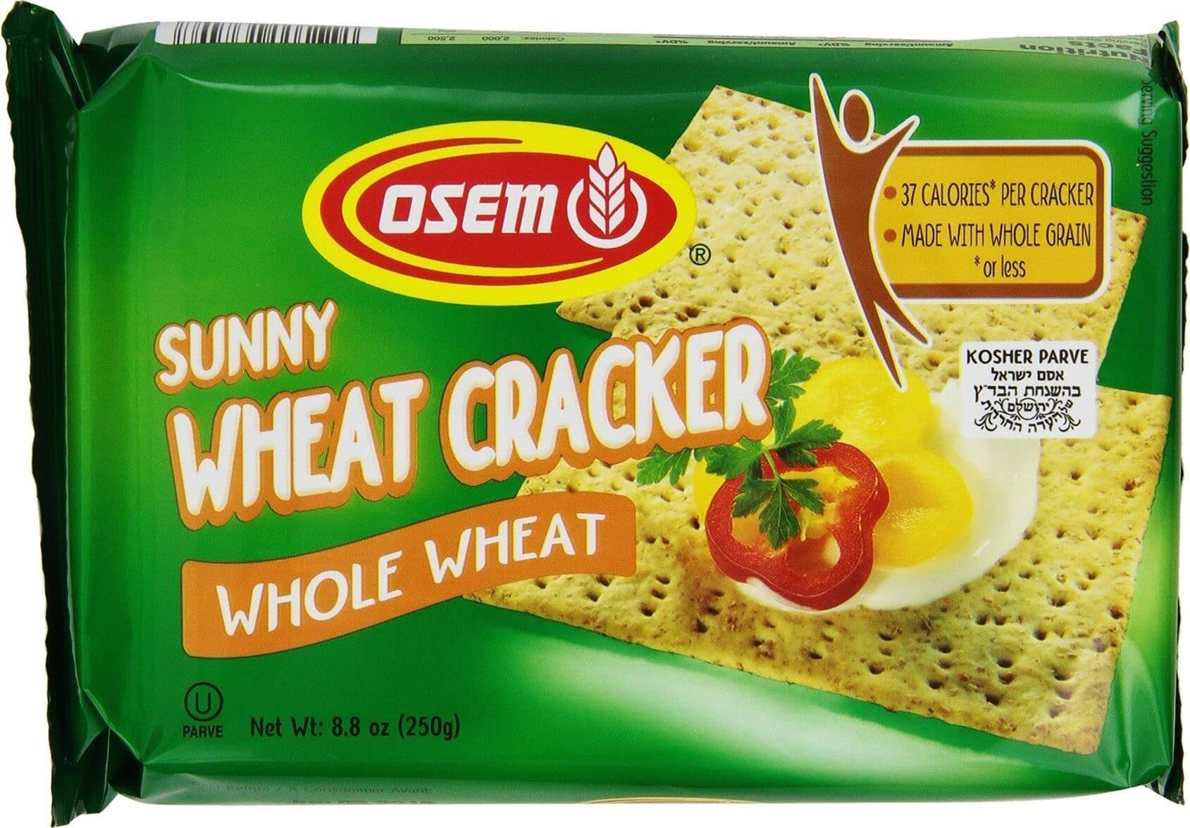 Osem Sunny wheat cracker packshot