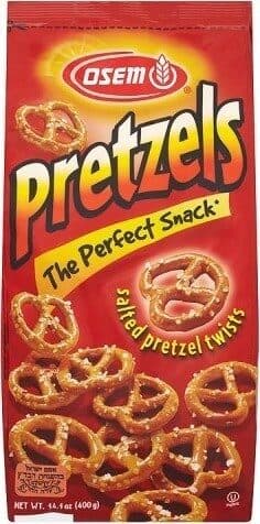 Osem Pretzels Salted Pretzel Twists packshot
