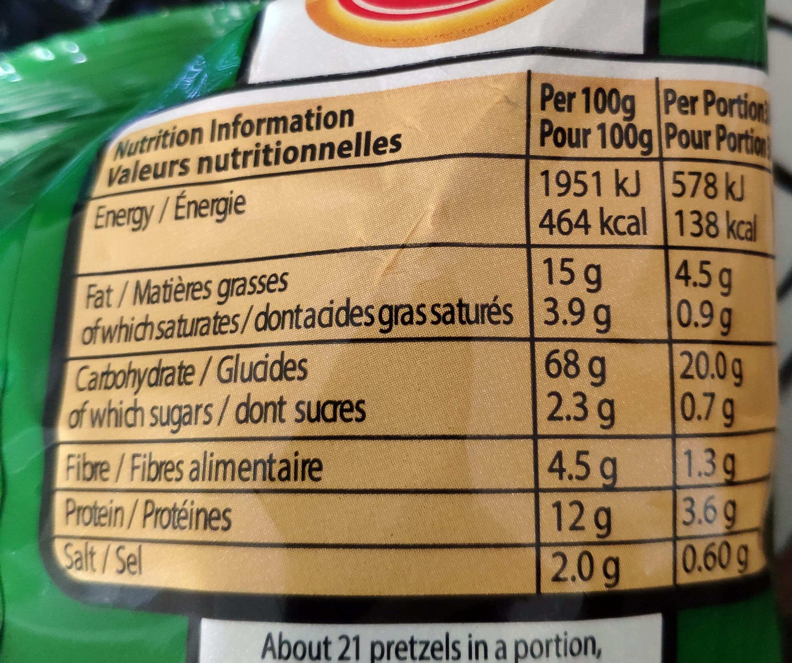 Osem Pretzels packshot