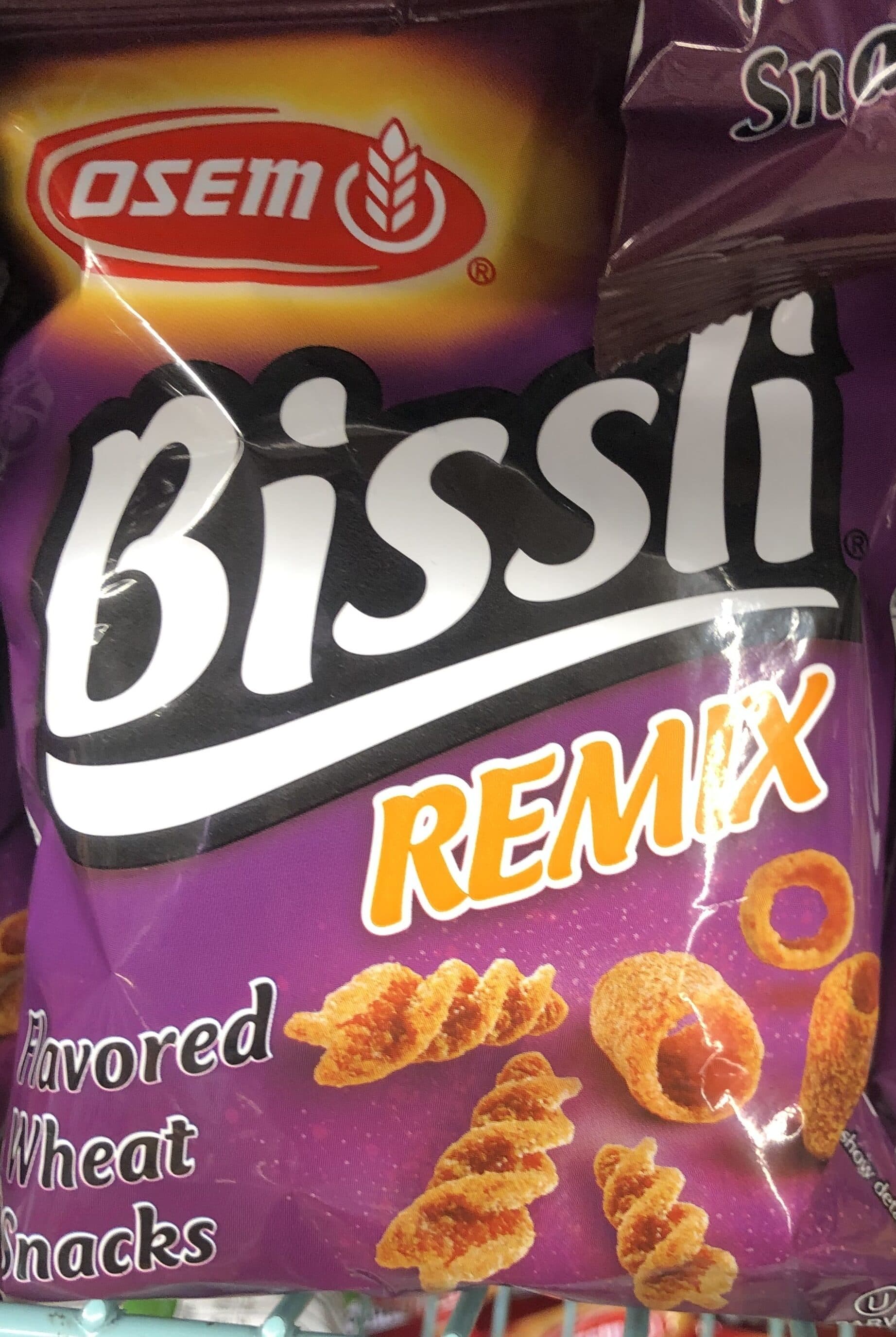 Osem Osem Bissli Remix Wheat Snacks packshot