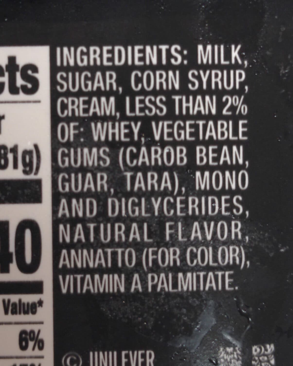 Breyers Ice Cream, Extra Creamy Vanilla packshot