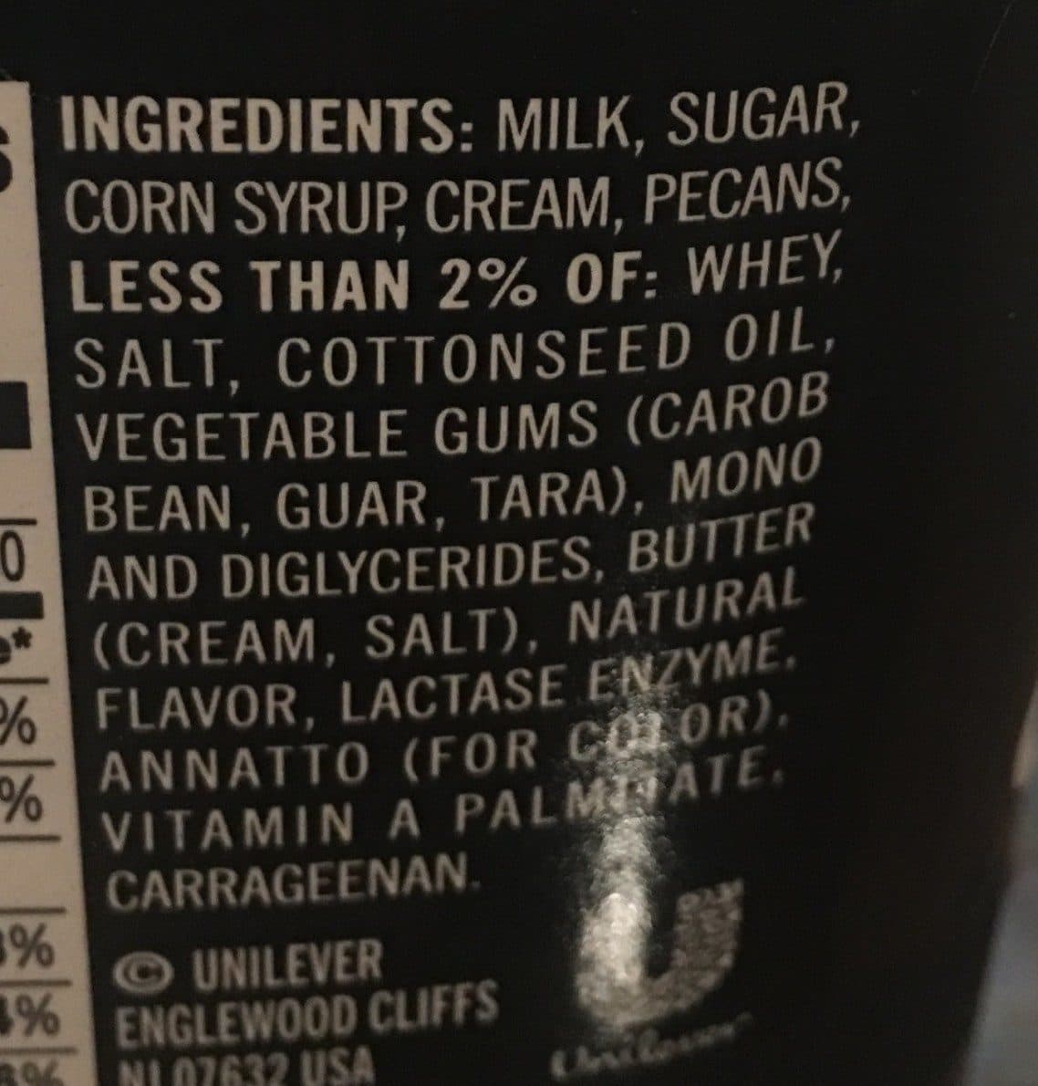 Breyers Butter Pecan Ice Cream packshot