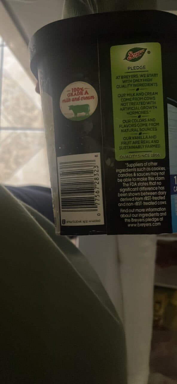 Breyers Carb Smart Vanilla packshot