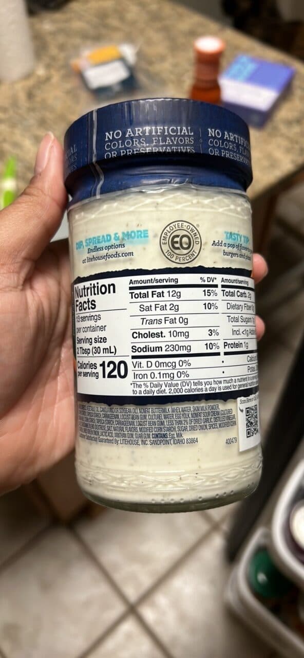 Litehouse Homestyle Ranch Dressing & Dip packshot