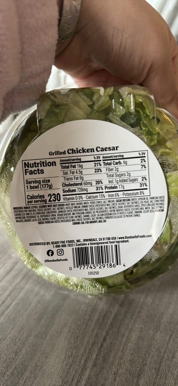 Bonduelle Bistro Grilled Chicken Caesar packshot