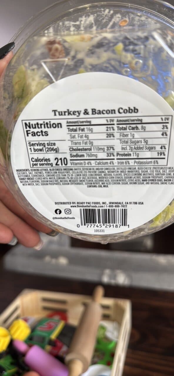 Bonduelle Bistro Turkey & Bacon Cobb packshot