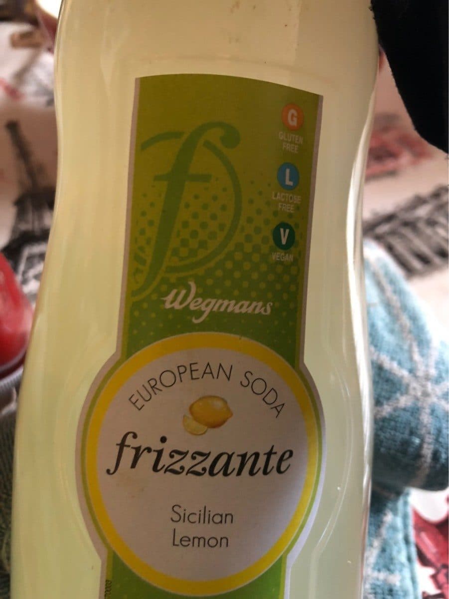 Wegmans Frizzante sicilian lemon packshot