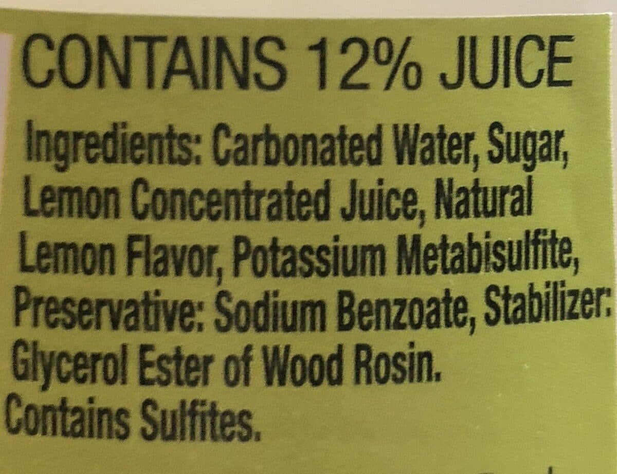 Wegmans Frizzante sicilian lemon packshot