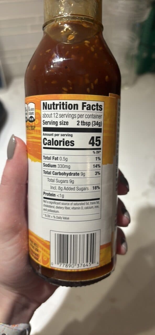 Wegmans Organic SESAME GARLIC SAUCE packshot