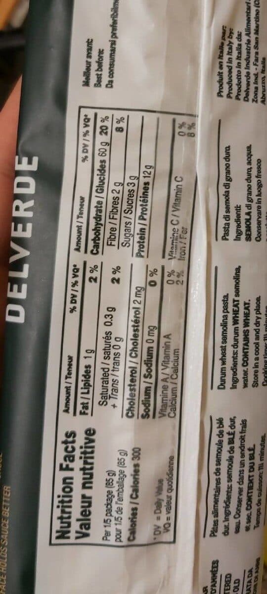 Delverde Spaghetti packshot