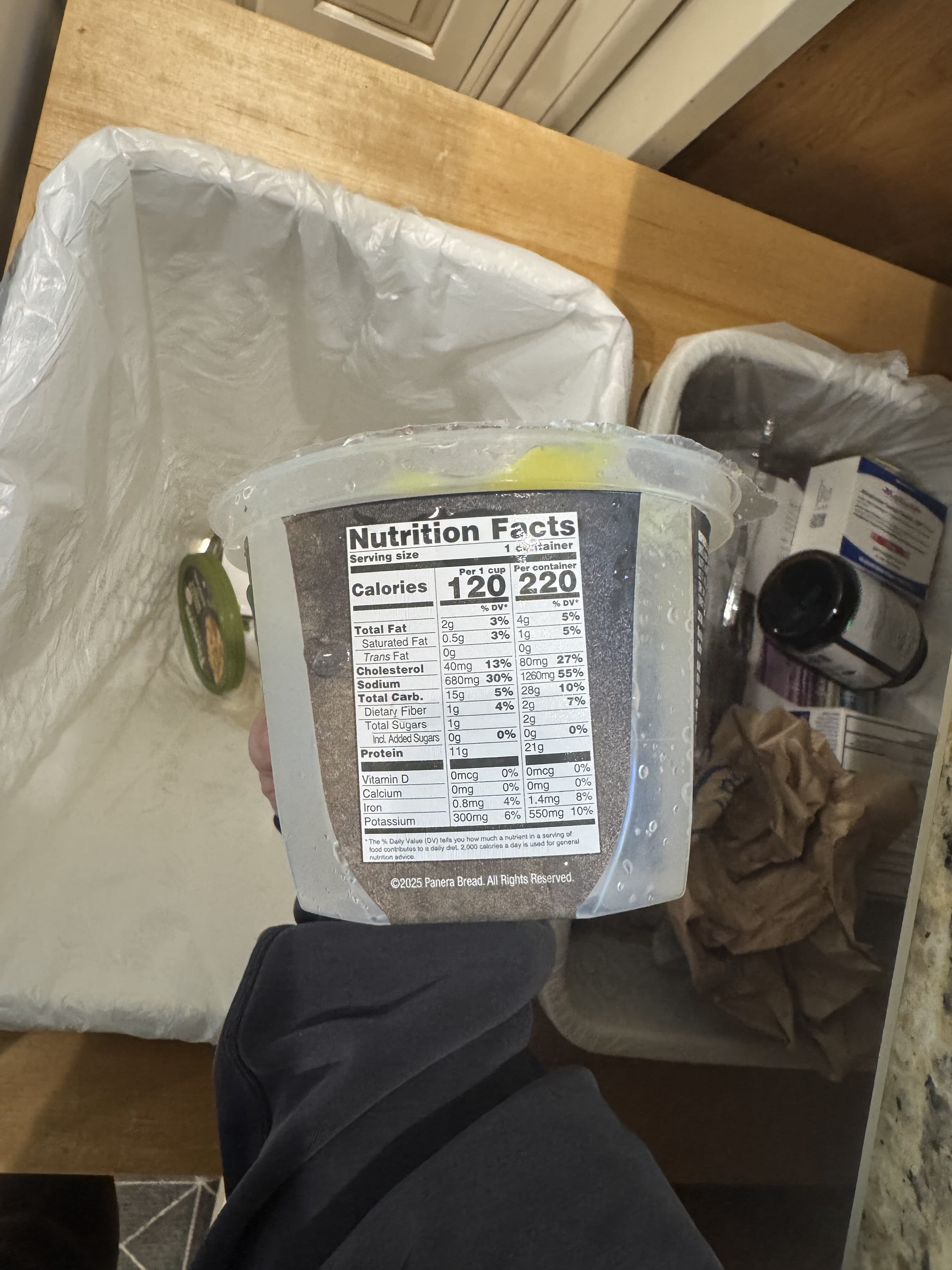 Panera Bread CHICKEN NOODLE SOUP packshot