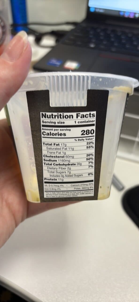 Panera Bread Broccoli Cheddar Soup packshot