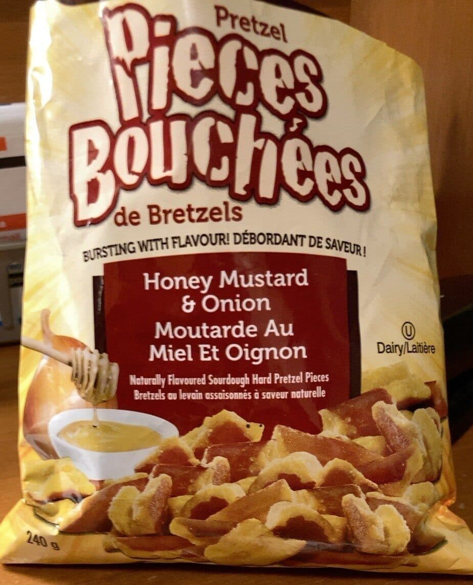 Snyder's Of Hanover Pretzel Pieces, Honey, Mustard & Onion packshot