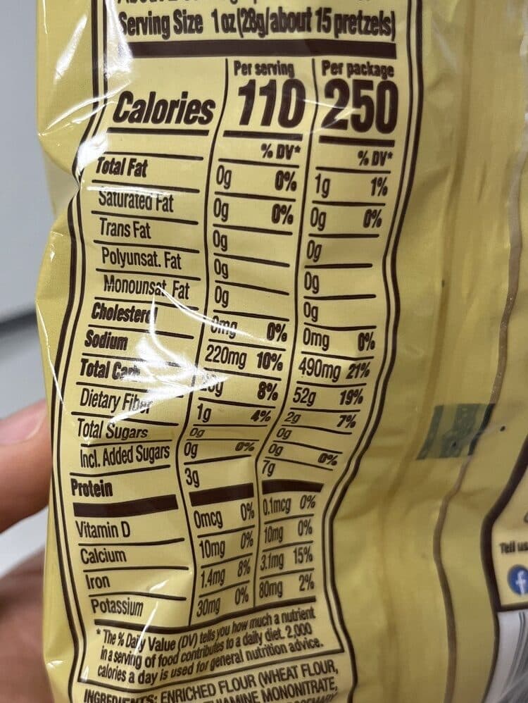 Snyder's of Hanover Sourdough Nibbler Pretzels packshot