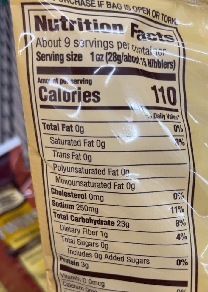 Snyder's of Hanover Sourdough Nibbler Pretzels packshot