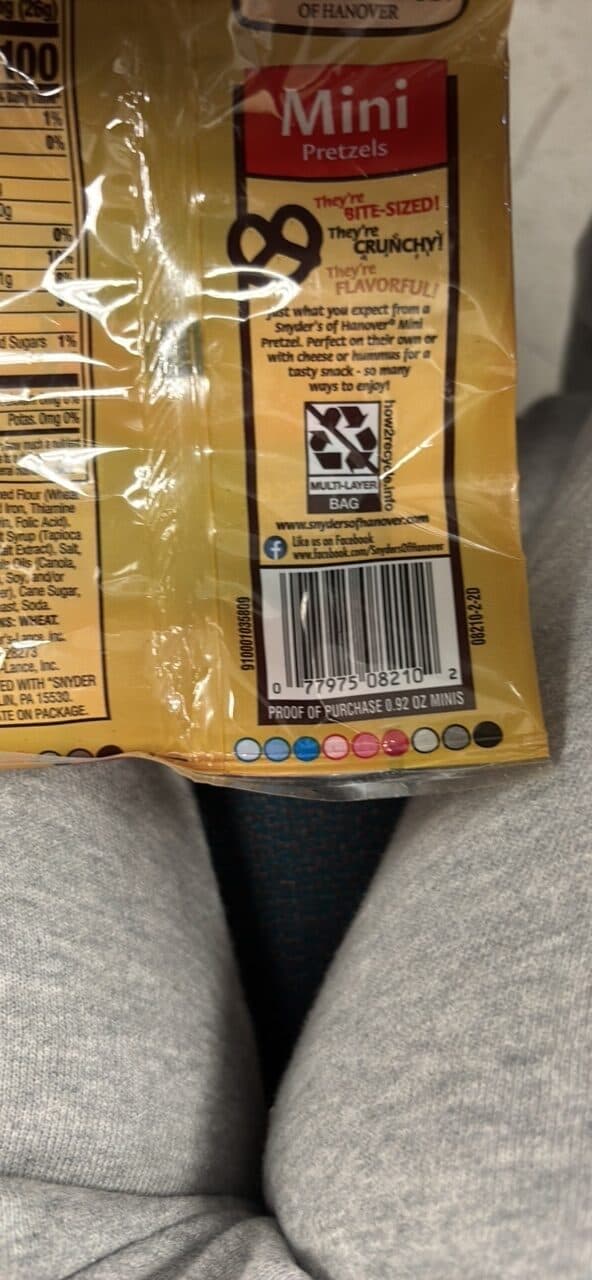 Snyder's of Hanover Mini Pretzels packshot
