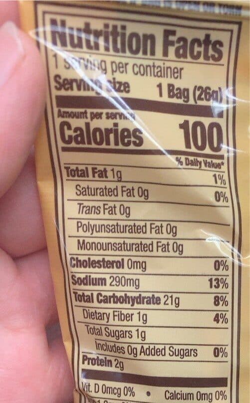 Snyder's of Hanover Snaps Pretzels packshot