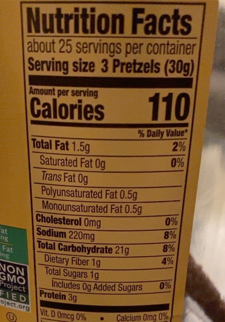 Snyder's of Hanover Old Fashioned Pretzel Rods packshot