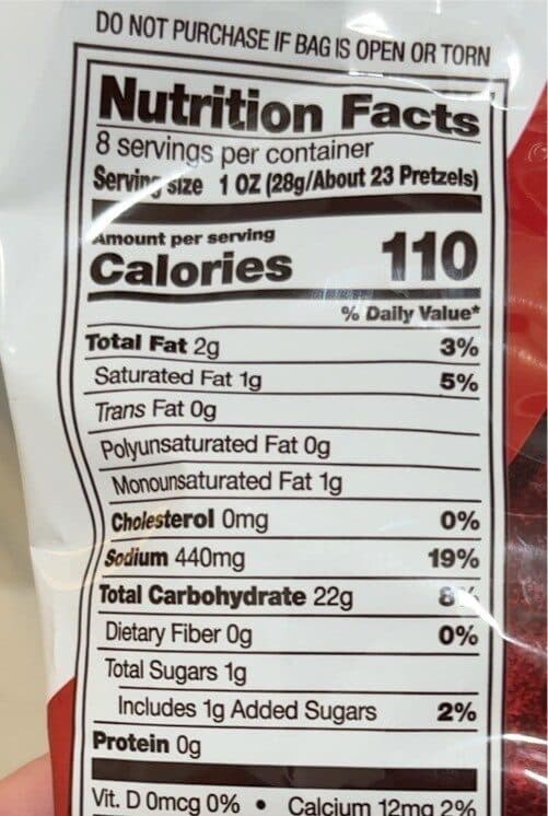Snyder's of Hanover Mini Pretzels packshot