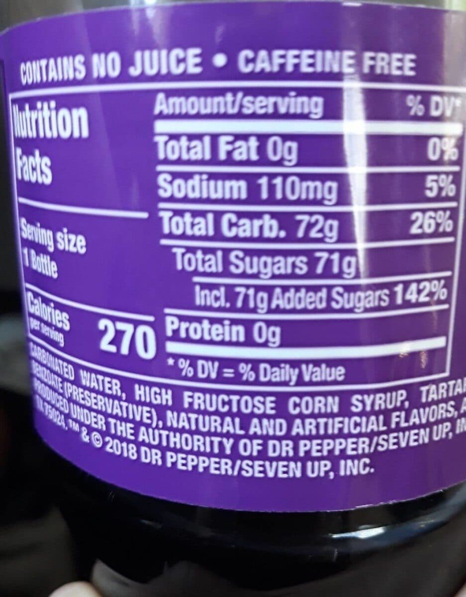 Crush Crush Grape packshot