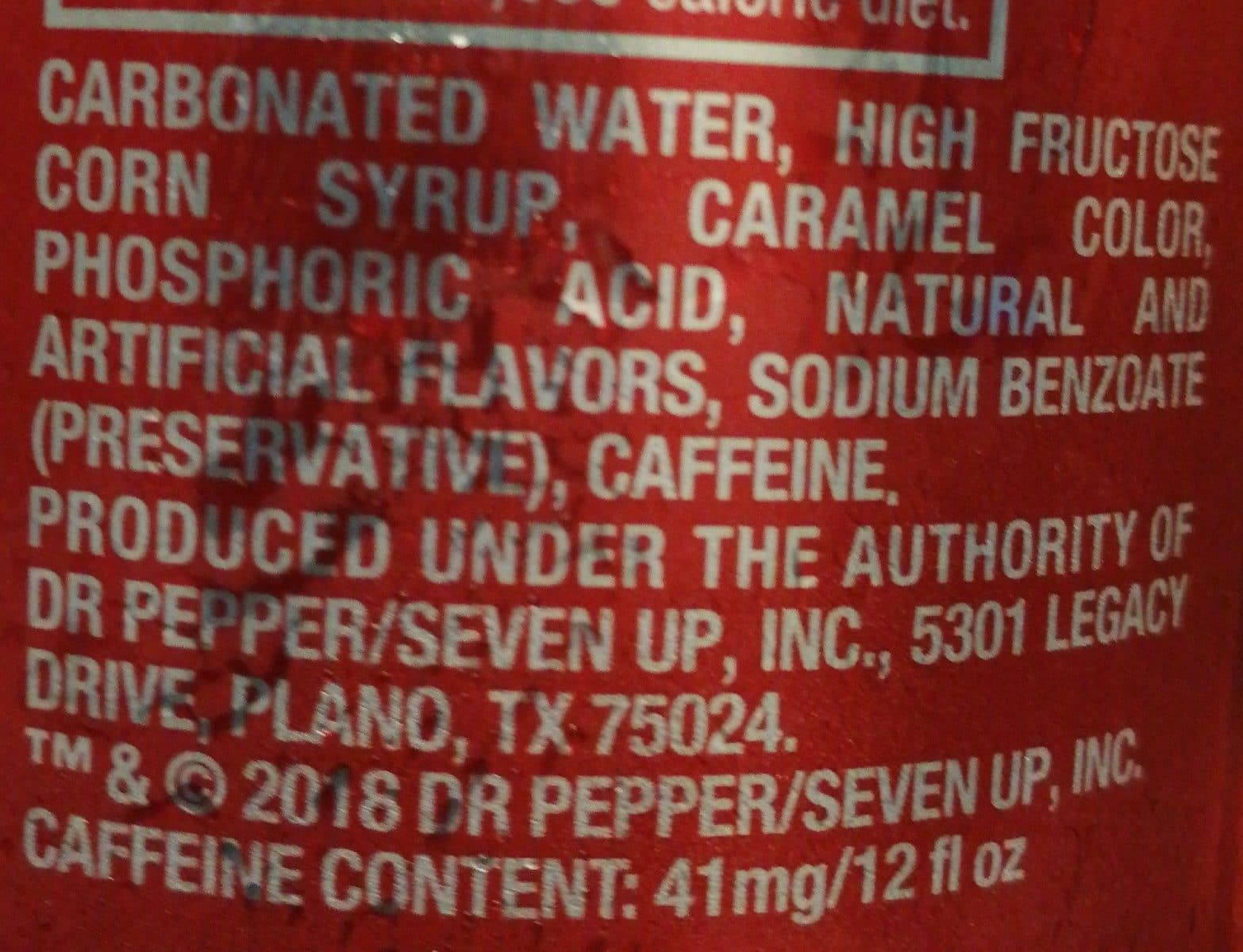 Dr. Pepper Dr Pepper Soda packshot