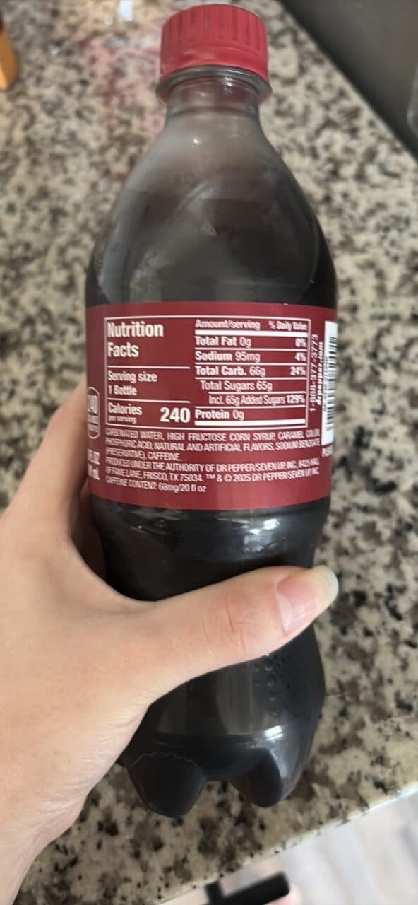 Dr Pepper Dr Pepper packshot