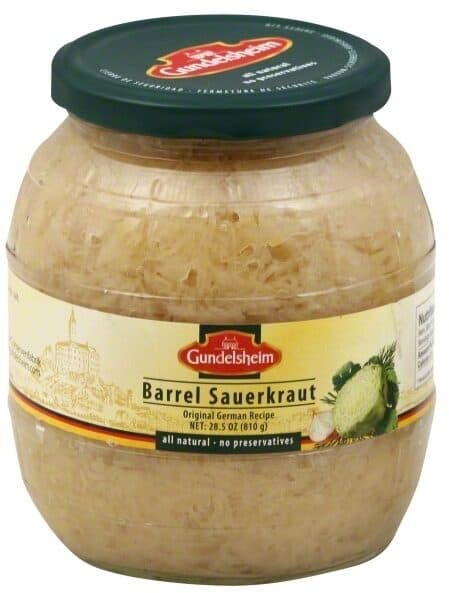 Carl Kuhne Kg Traditional german barrel sauerkraut packshot