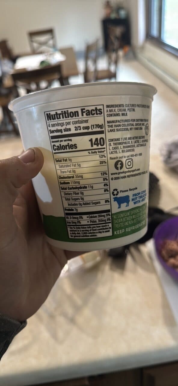 The Greek Gods Plain Traditional Greek Yogurt packshot