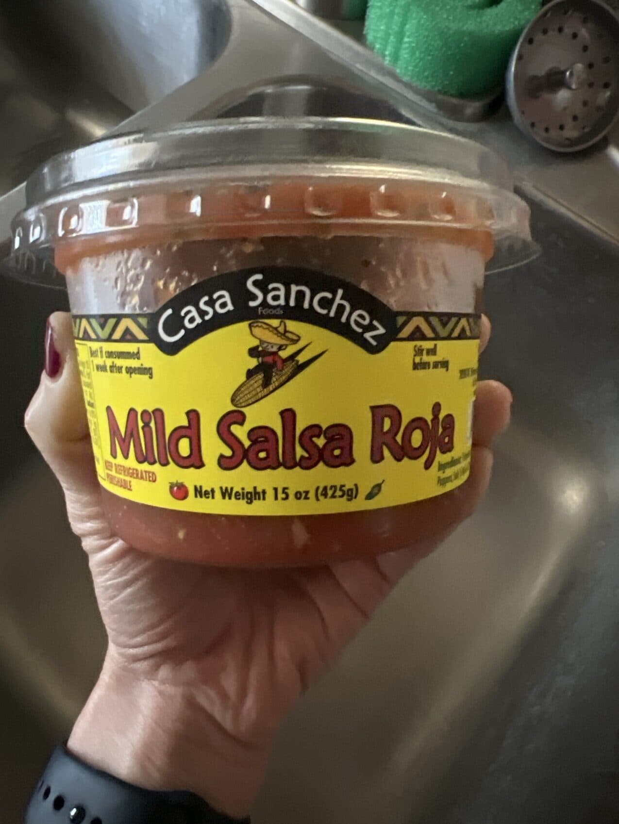Casa Sanchez Mild Salsa Roja packshot