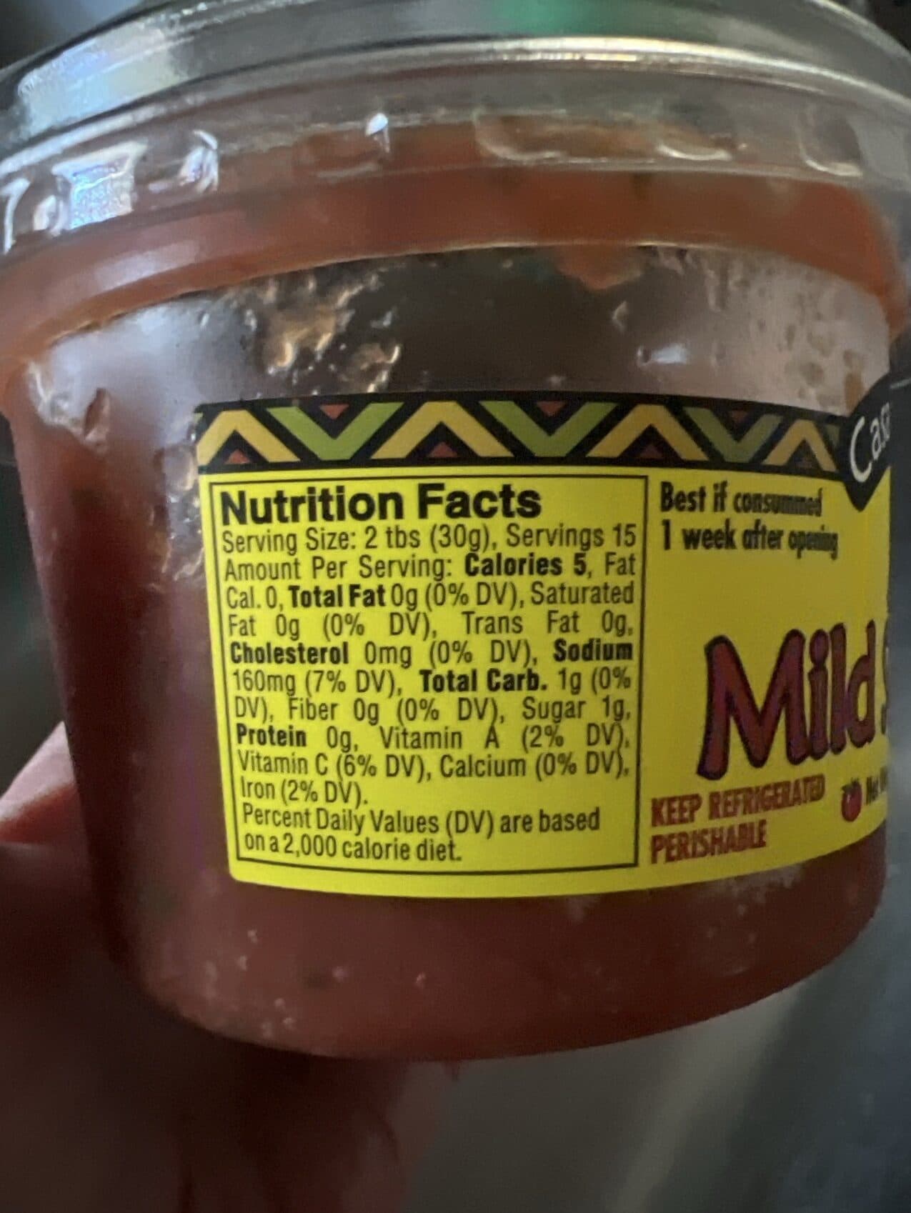 Casa Sanchez Mild Salsa Roja packshot