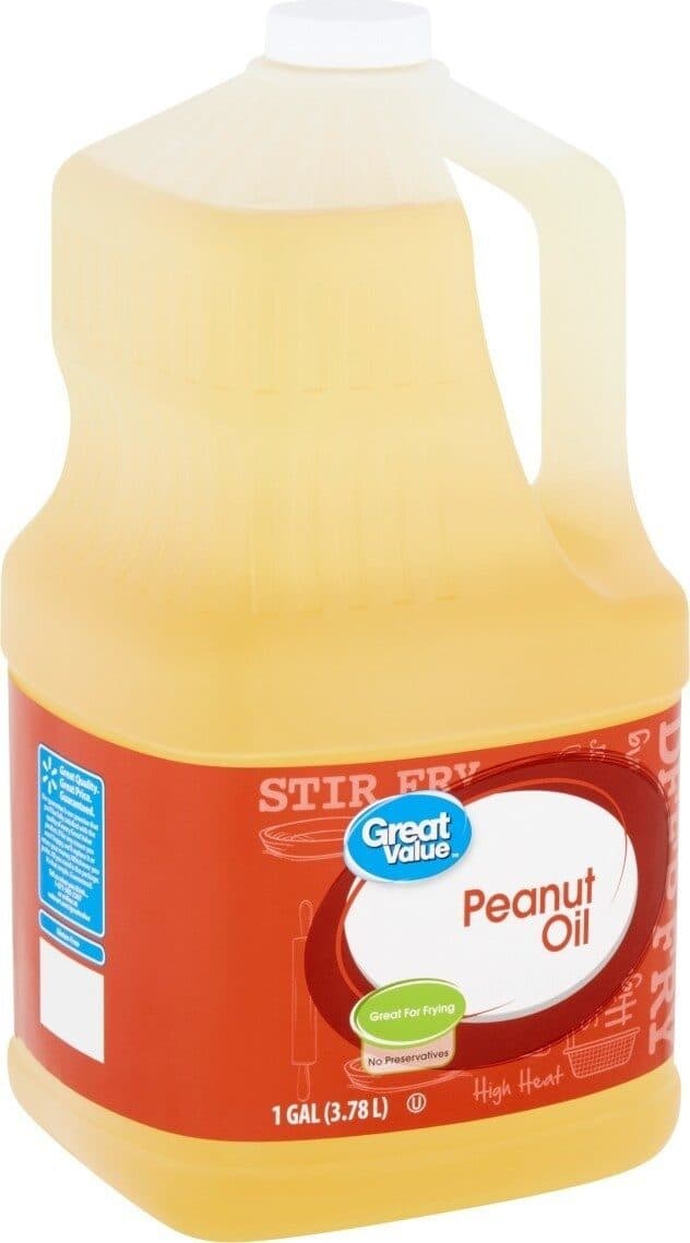Great Value Peanut oil packshot