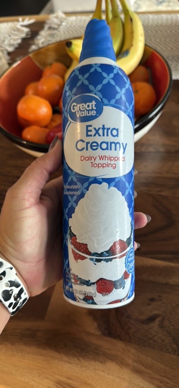 Great Value Extra Creamy Dairy Whipped Topping packshot