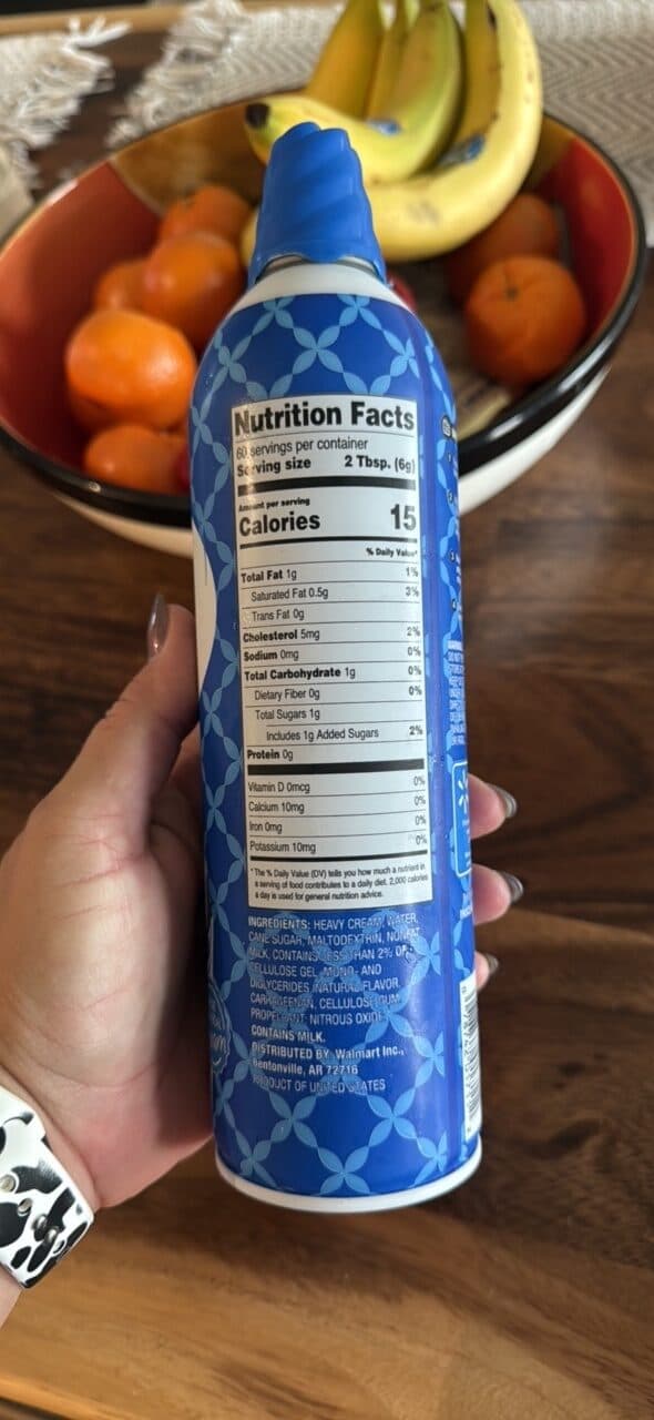 Great Value Extra Creamy Dairy Whipped Topping packshot