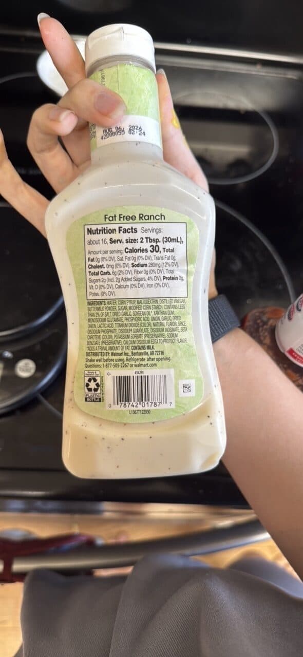 Great Value Fat Free Ranch Dressing & Dip packshot
