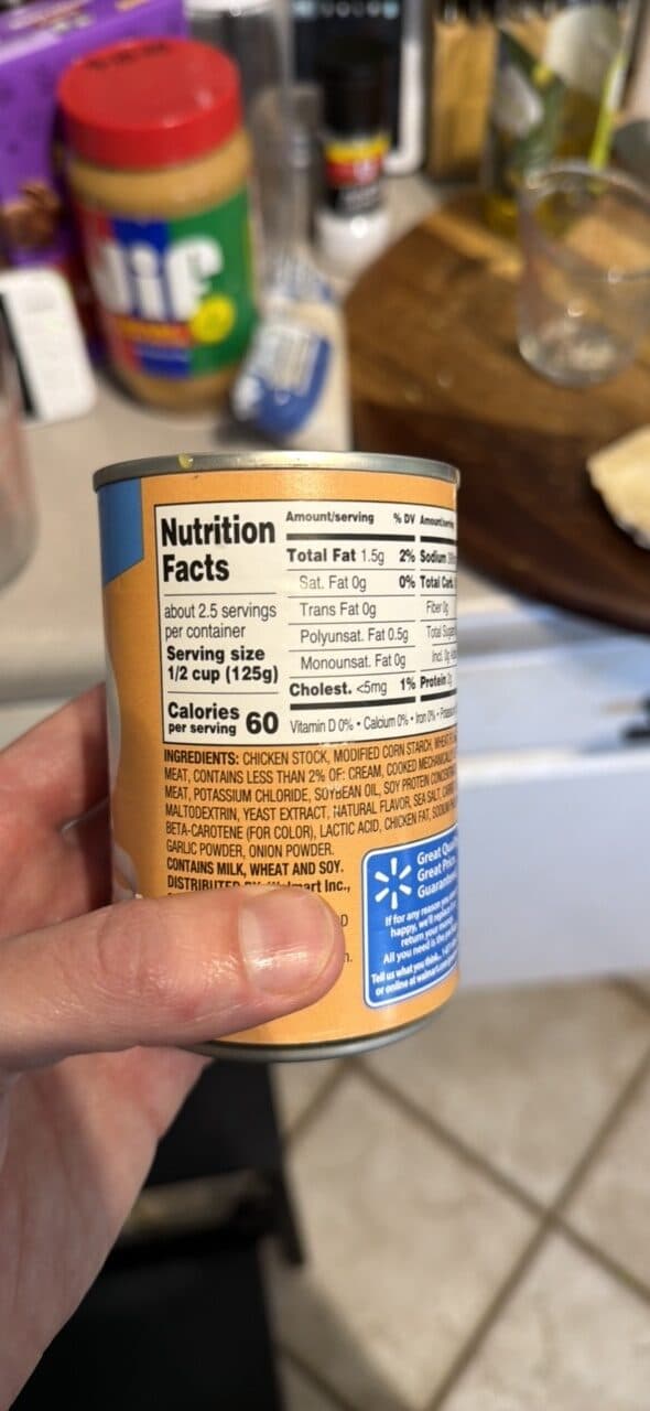 Great Value Condensed Cream of Chicken Soup packshot