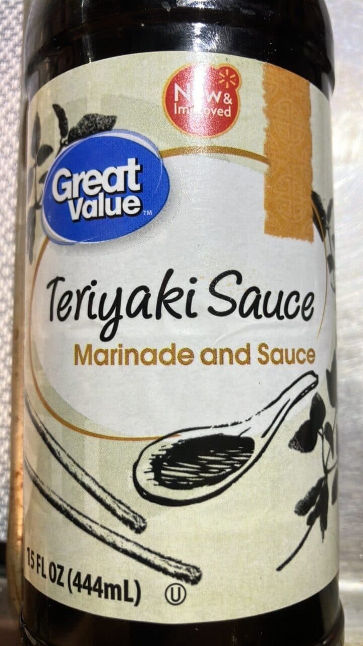 Great Value Teriyaki Sauce packshot