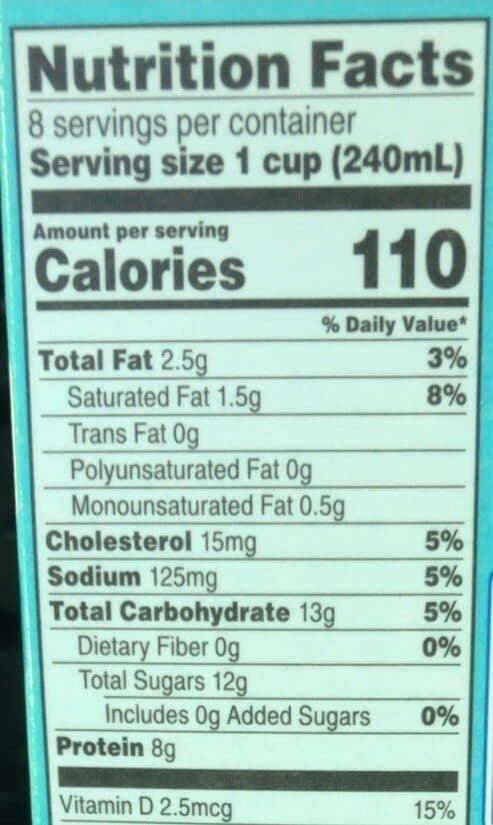 Wal-Mart Stores Inc. Lactose packshot