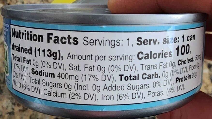 Great Value Chunk Light Tuna in Water packshot