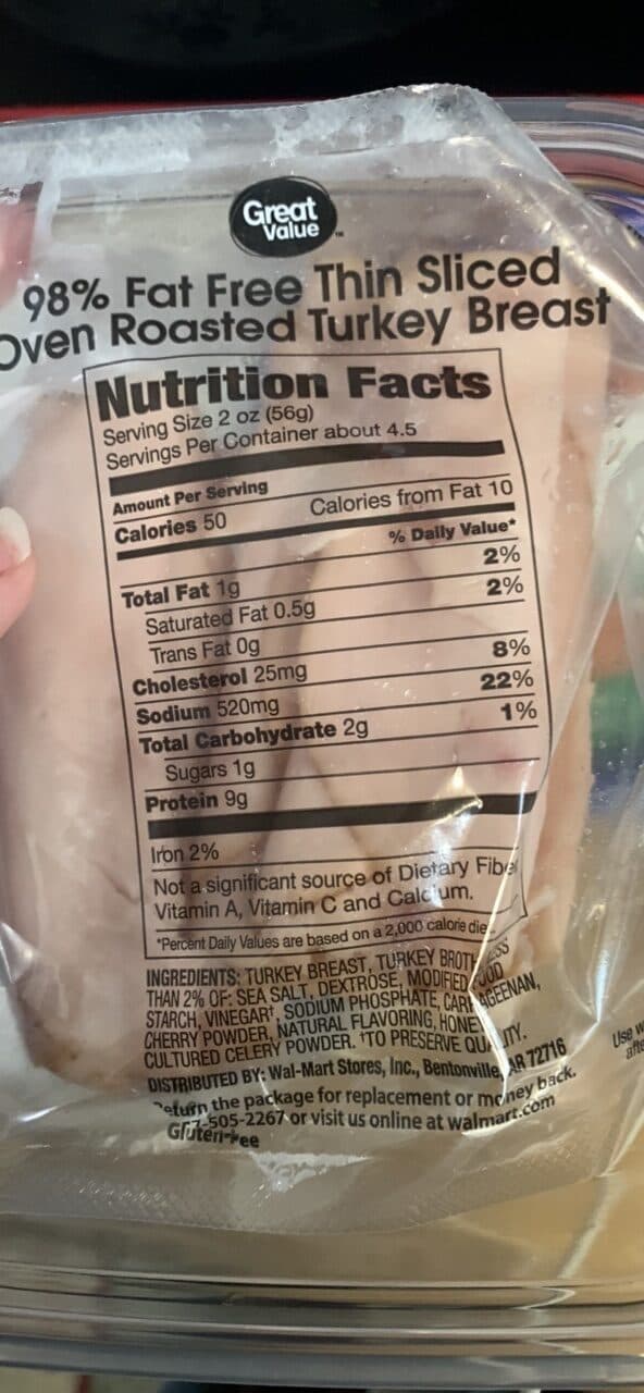 Great Value Oven Roasted Turkey Breast packshot