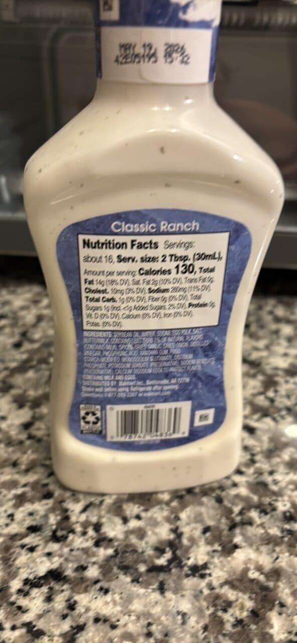 Great Value Classic Ranch Dressing & Dip packshot
