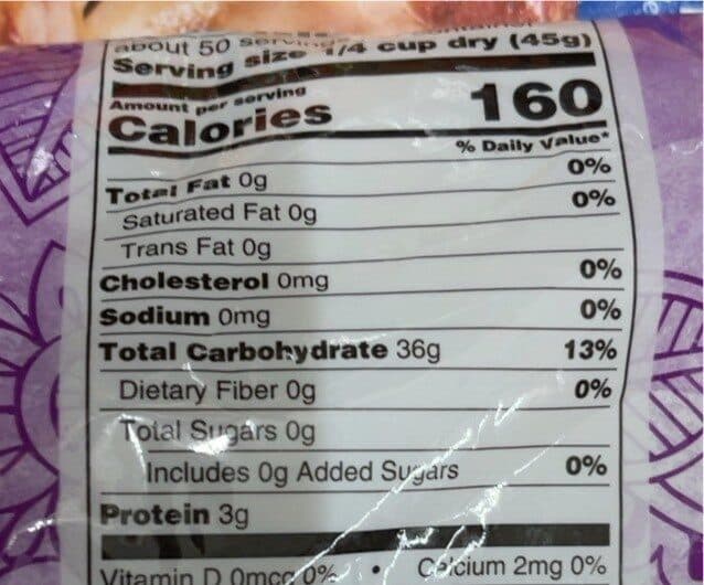 Great Value Basmati Rice packshot