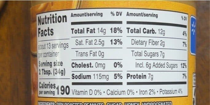 Great Value Honey Roasted Creamy Peanut & Honey Spread packshot
