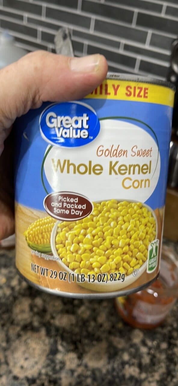 Great Value Golden Sweet Whole Kernel Corn packshot